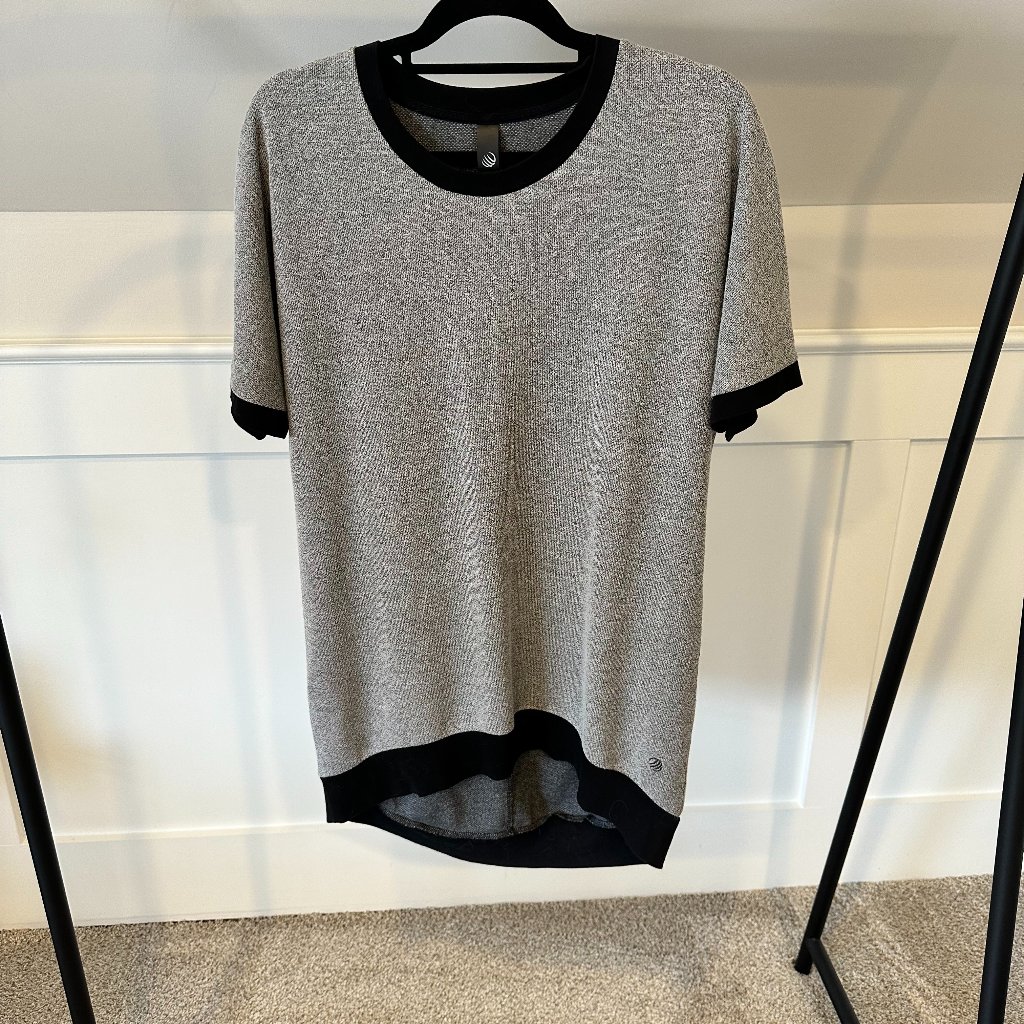 Gray & Black Tunic